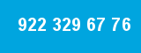 922 329 67 76 922 329 67 76